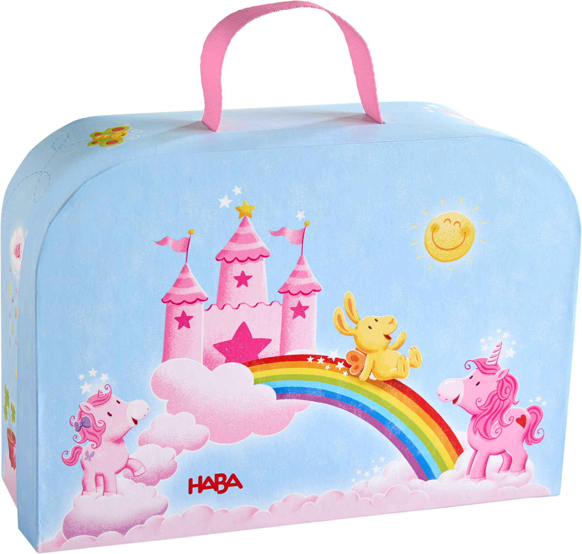 HABA Kleinkindwelt Spielwelten Spielwelt im Koffer Einhornglitzerglück 2014171001
