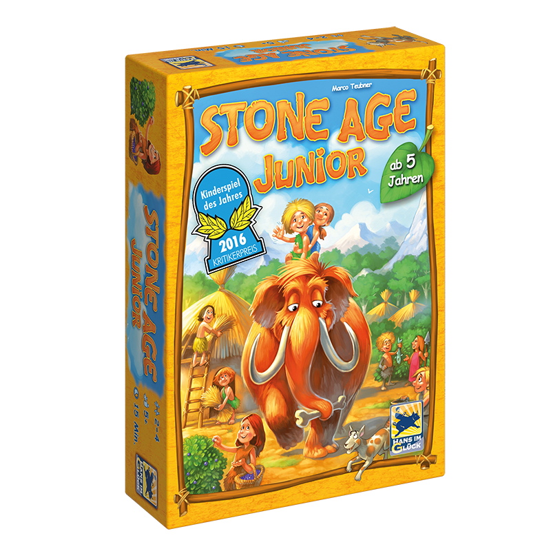 Hans im Glück Kinderspiel Strategiespiel Stone Age Junior HIGD1012