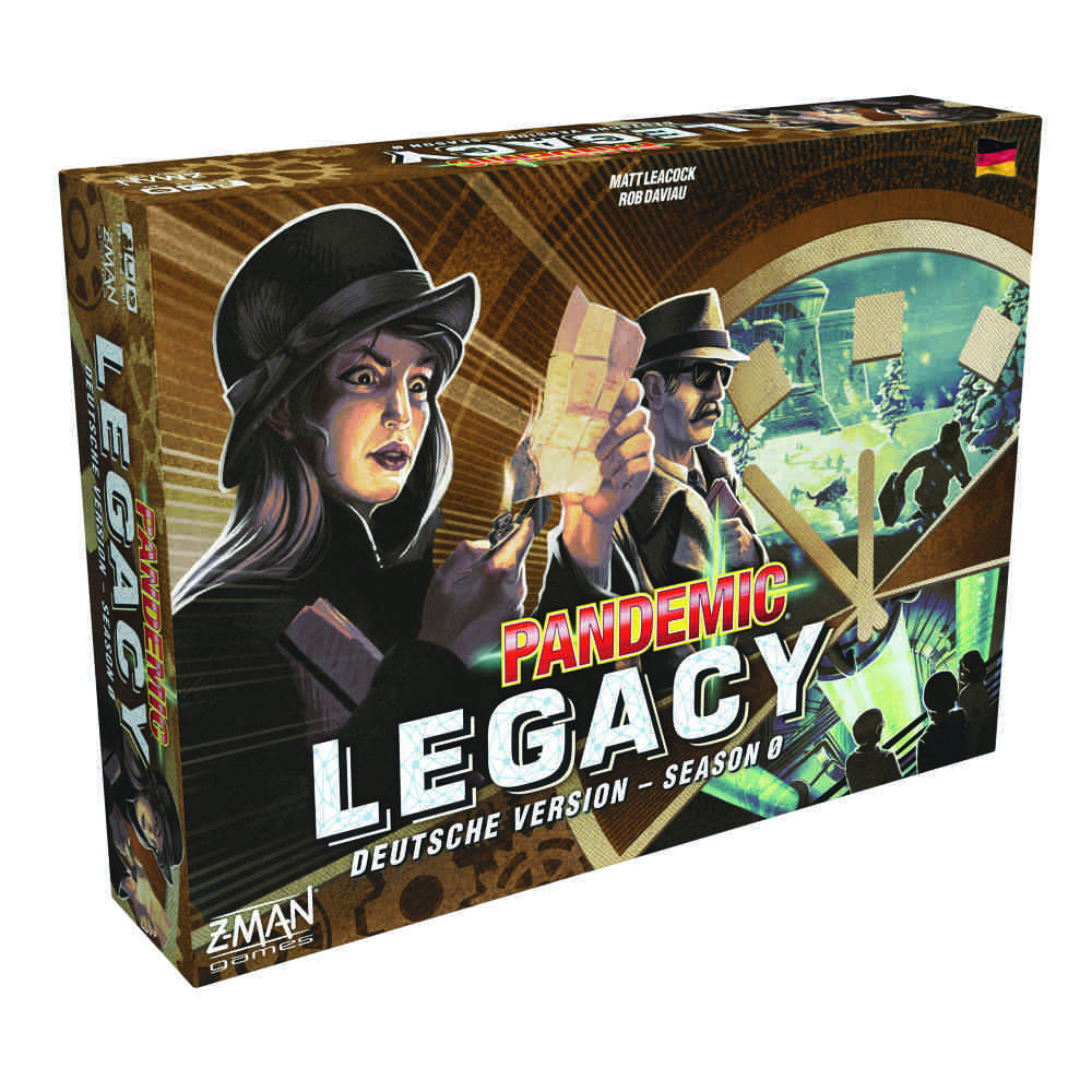 Z-MAN Games Familienspiel Strategiespiel Pandemic Legacy Season 0 ZMND0011