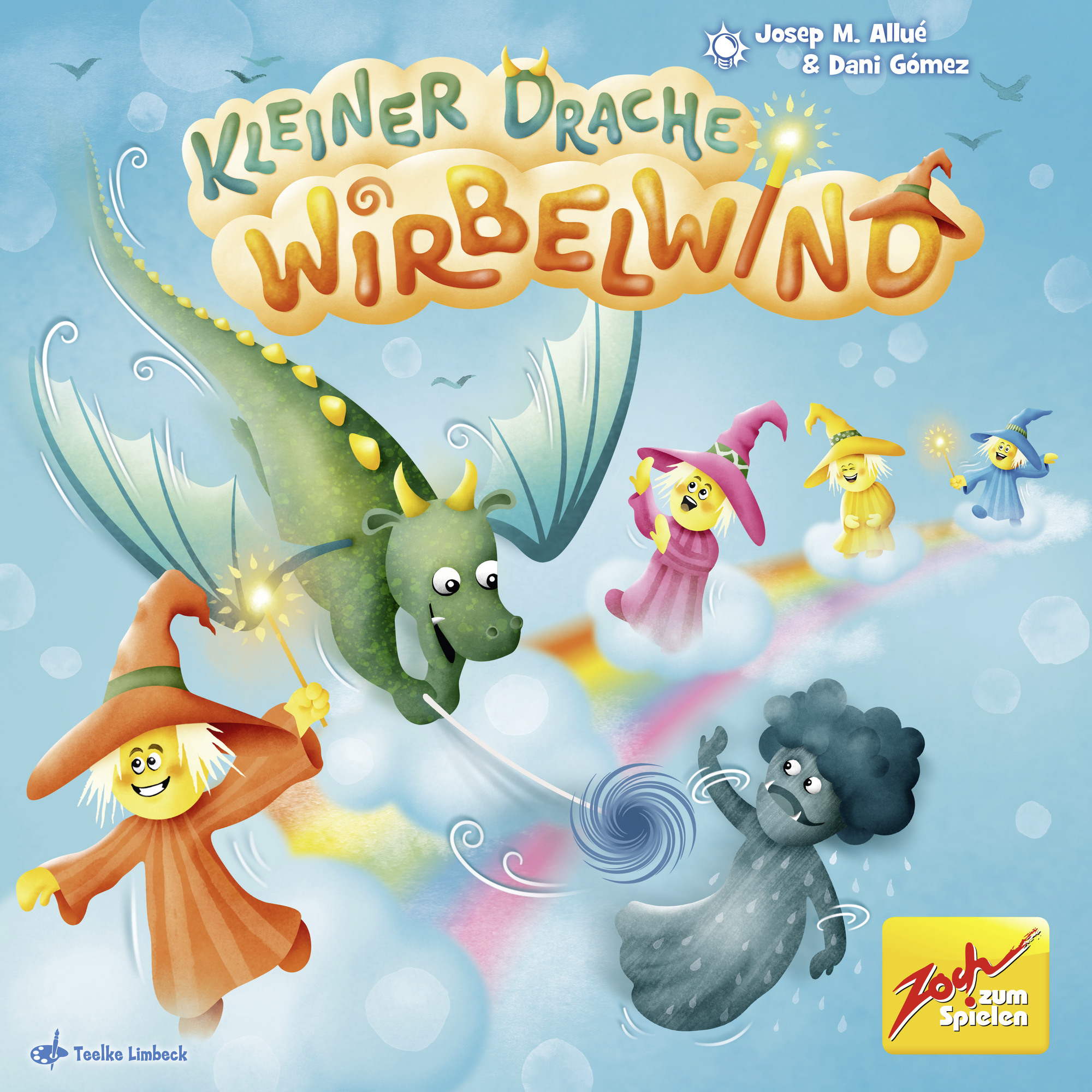Zoch Familienspiel Wettlaufspiel Kleiner Drache Wirbelwind 601105202