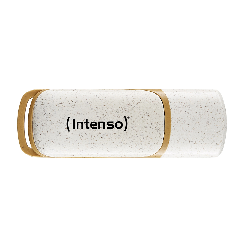 Intenso USB Stick 128GB Speicherstick recyclefähig Green Line beige braun USB 3.2 bulk