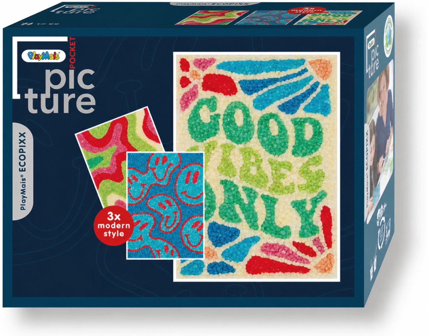 PlayMais Bastel Kreativität ECOPIXX POCKET Modern Style ab 12 Jahren 160925