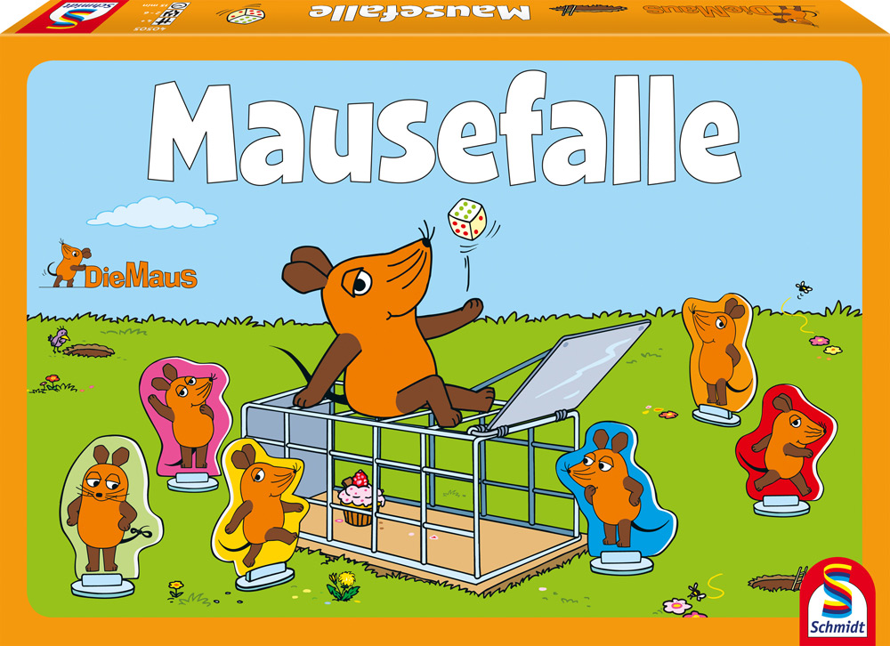 Schmidt Spiele Kinderspiel Würfellaufspiel Mausefalle Die Maus 40505