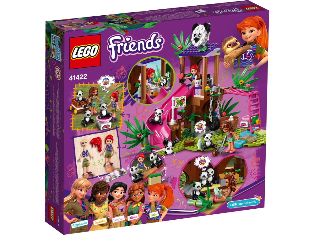 panda rescue lego