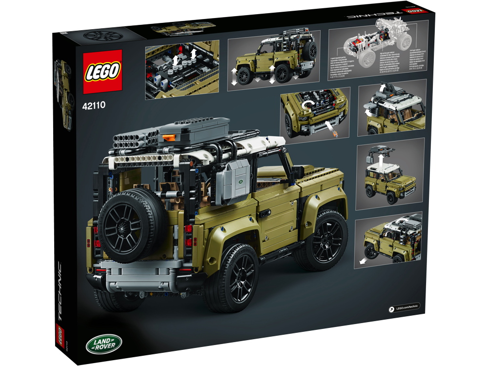 Originalverpackt NEU 11+ 42110 Lego Technic Land Rover Defender 2573 Teile