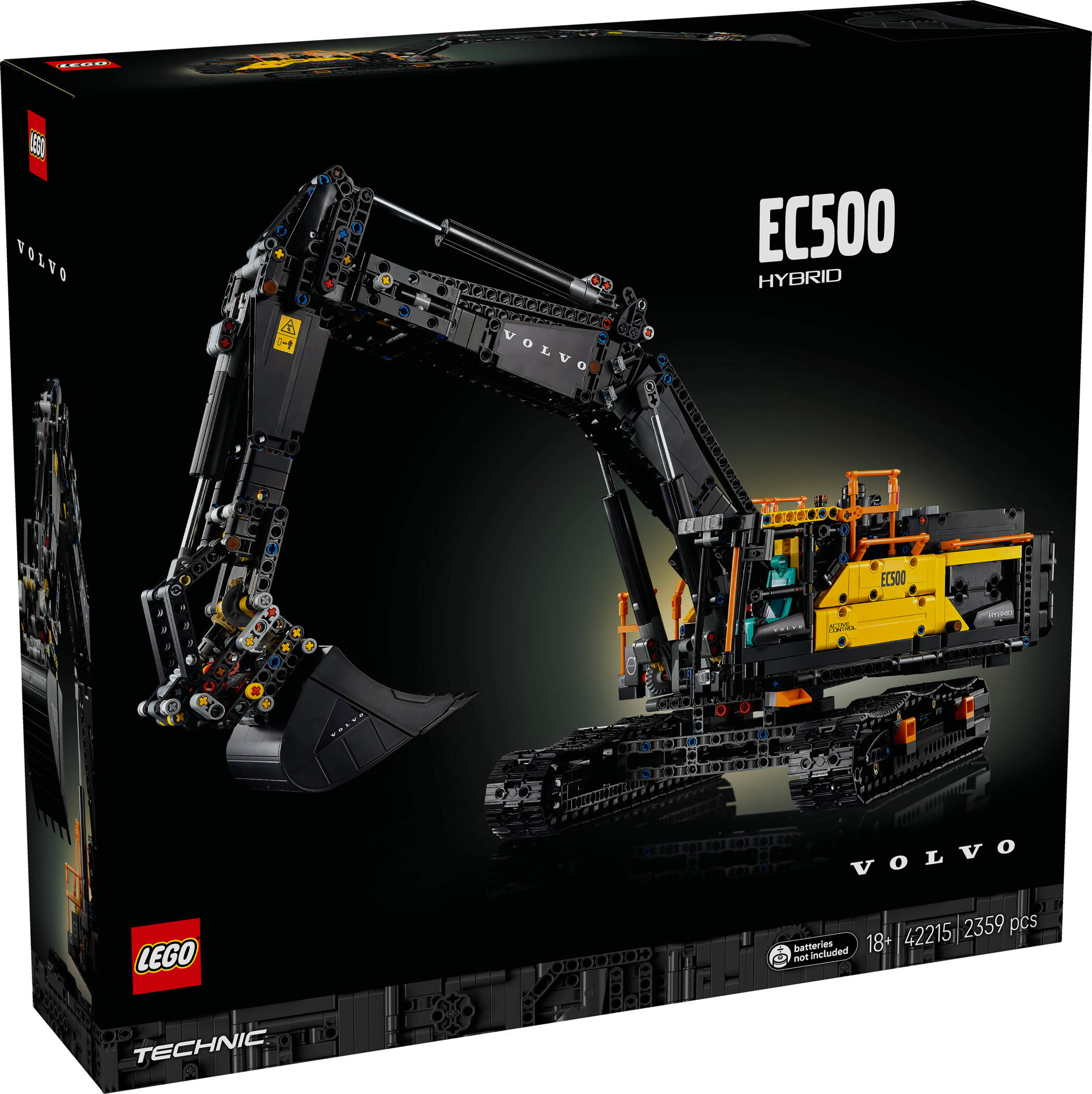 LEGO® Technic Volvo EC500 Hybrid Bagger 2359 Teile 42215