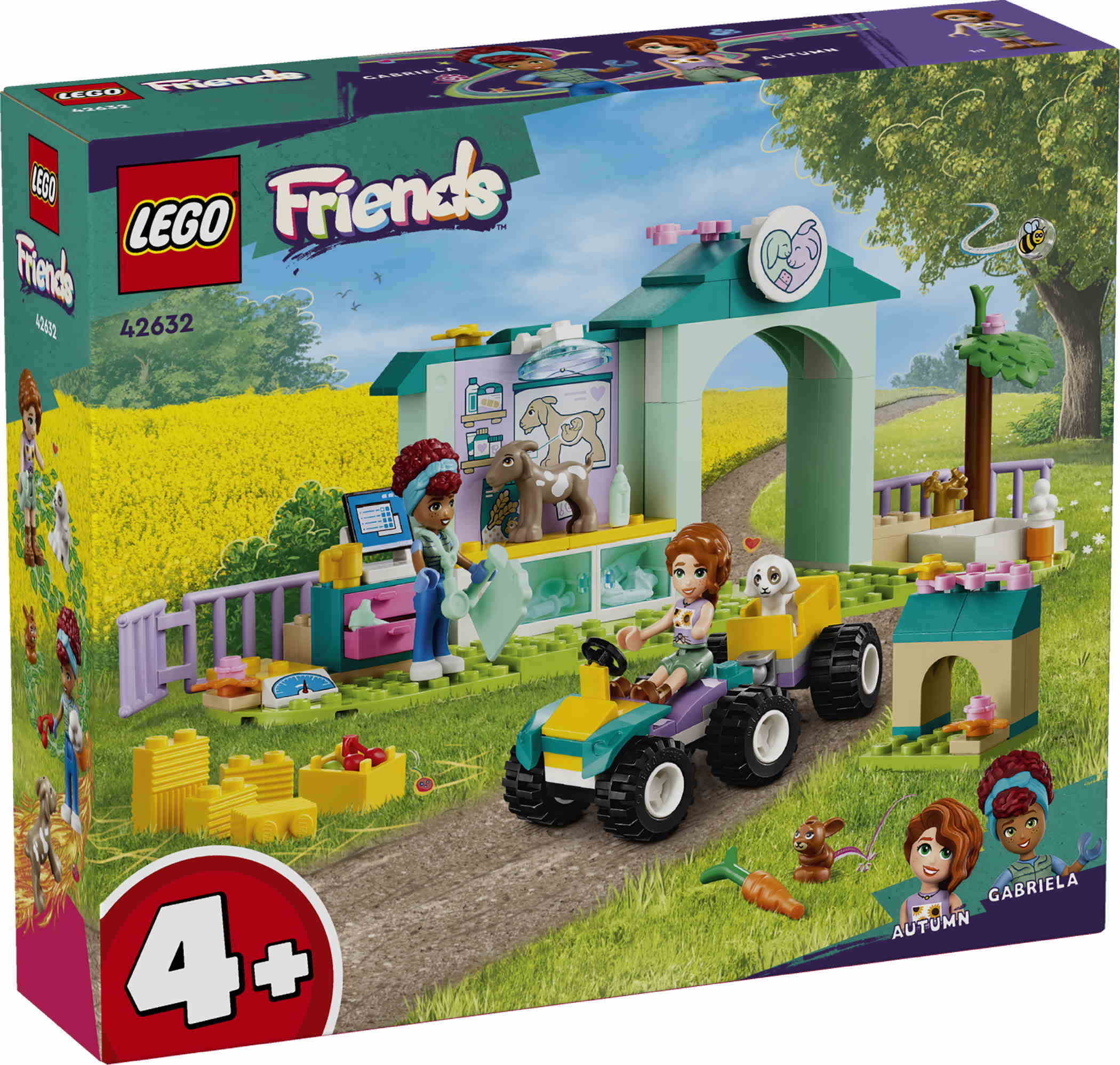LEGO® Friends Farmtierklinik 161 Teile 42632