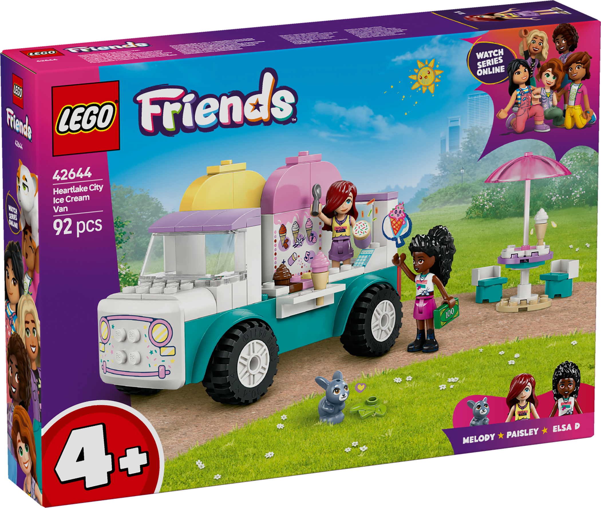 LEGO® Friends Heartlake City Eiswagen 92 Teile 42644