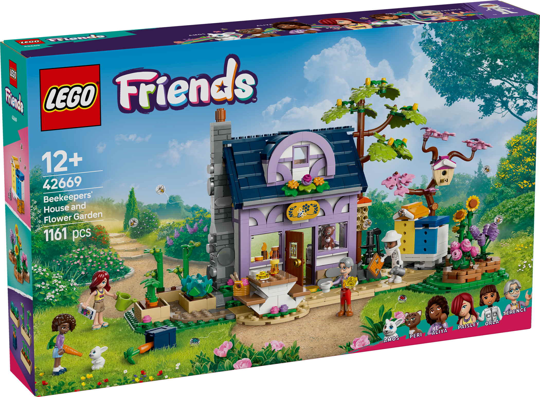 LEGO® Friends Haus und Blumengarten der Imker 1161 Teile 42669
