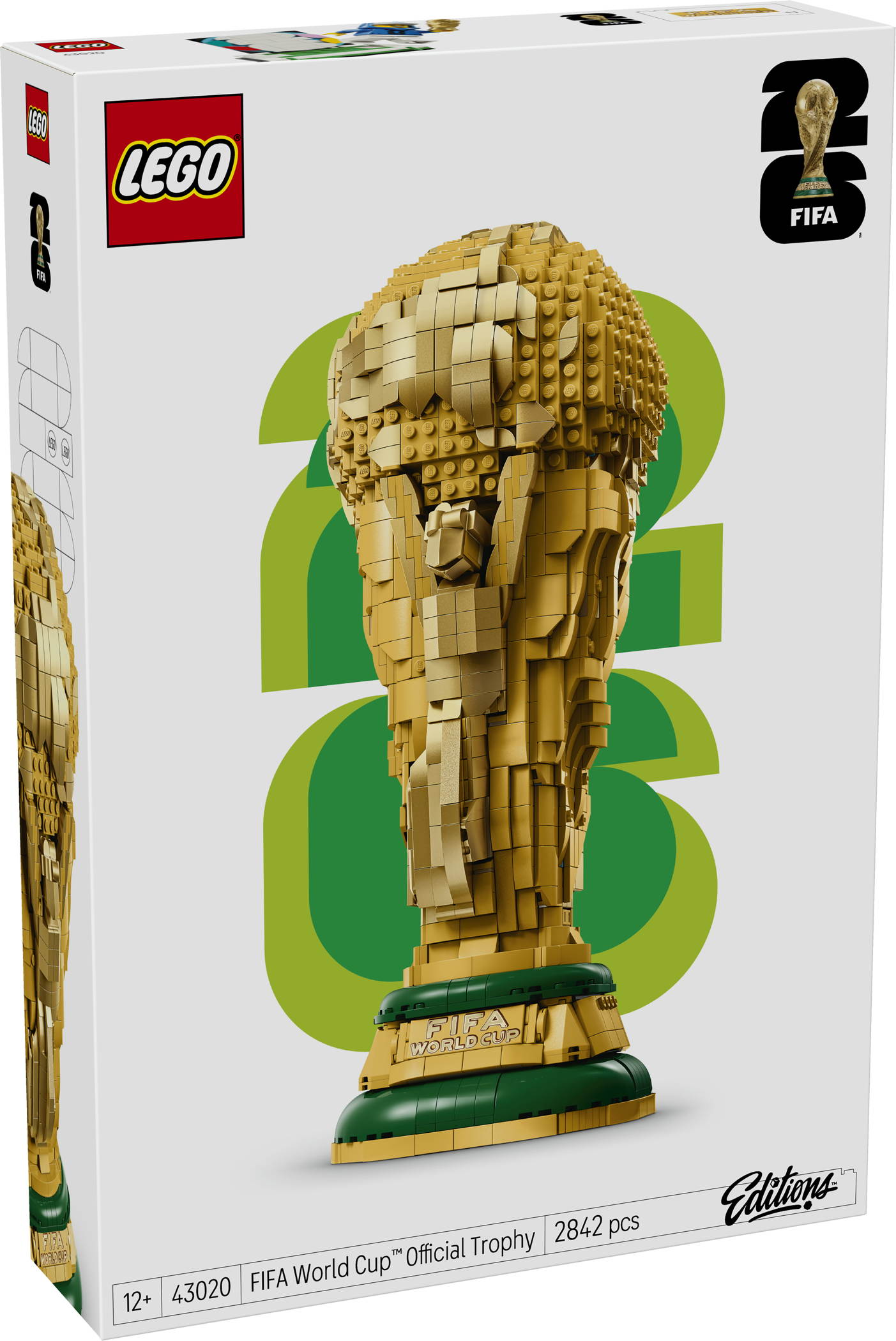 LEGO® Special Edition S Offizieller Pokal der FIFA Fußball-Weltmeisterschaft 2842 Teile 43020