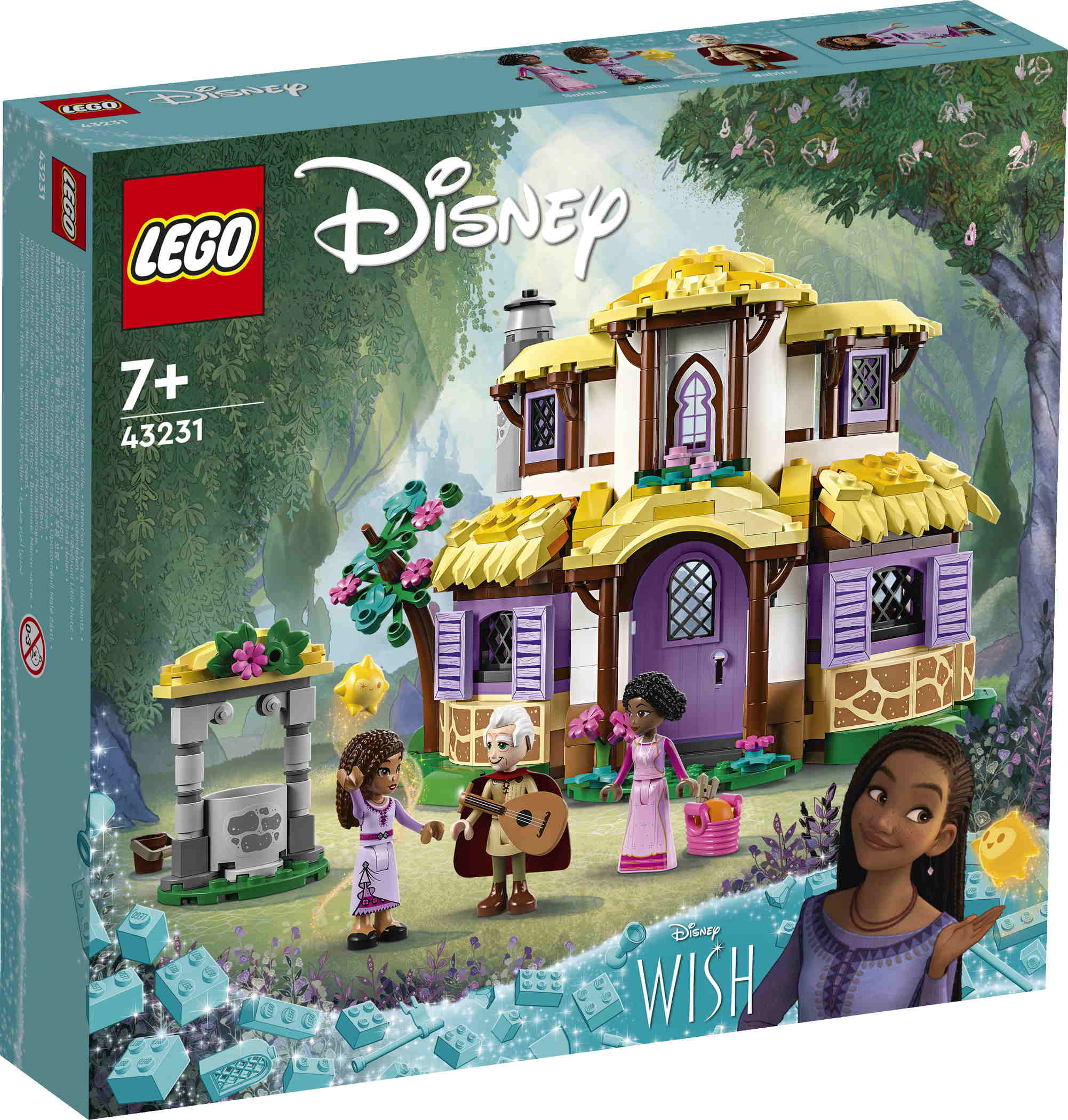 LEGO&reg; Disney Princess&trade; Ashas H�uschen 509 Teile 43231
