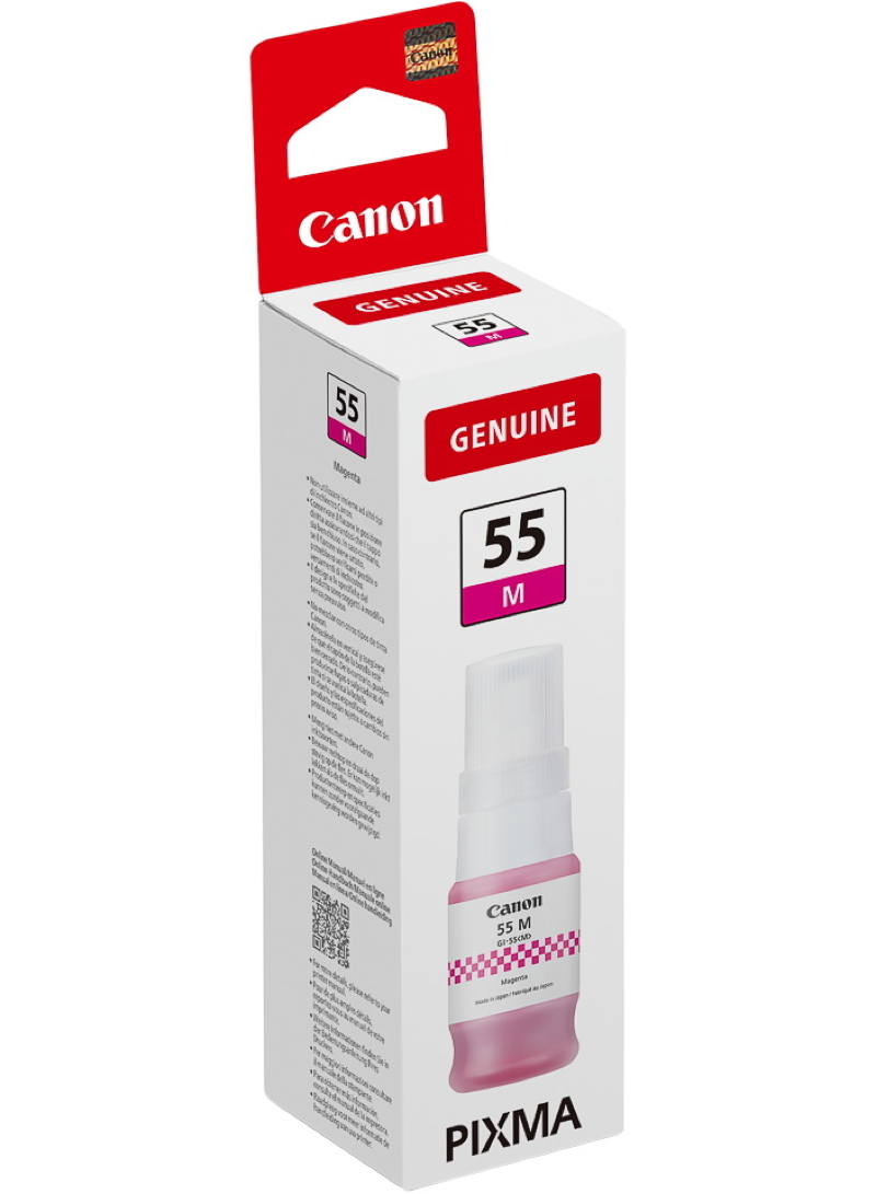 Canon Tintenbehälter Tinte GI-55 M magenta, rot