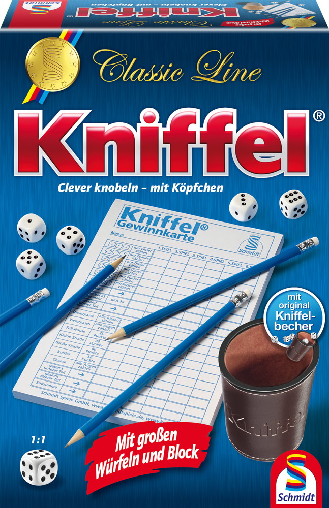 Kniffel Spielblock Kniffel Spielblock