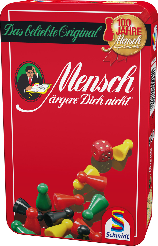 Schmidt Spiele Reisespiel Würfellaufspiel Mensch ärgere Dich nicht 51204