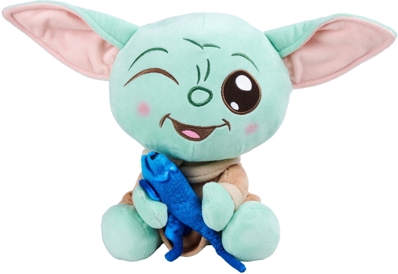 Simba Pl�sch Stofftier Disney Star Wars The Mandalorian Grogu mit Eidechse 25cm 6315870756