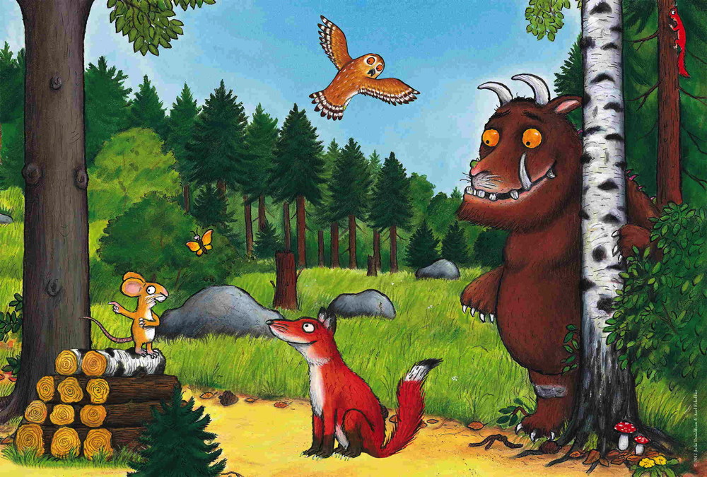 Schmidt Spiele 51276 - Grüffelo, Tutto è bene quel Che finisce bene