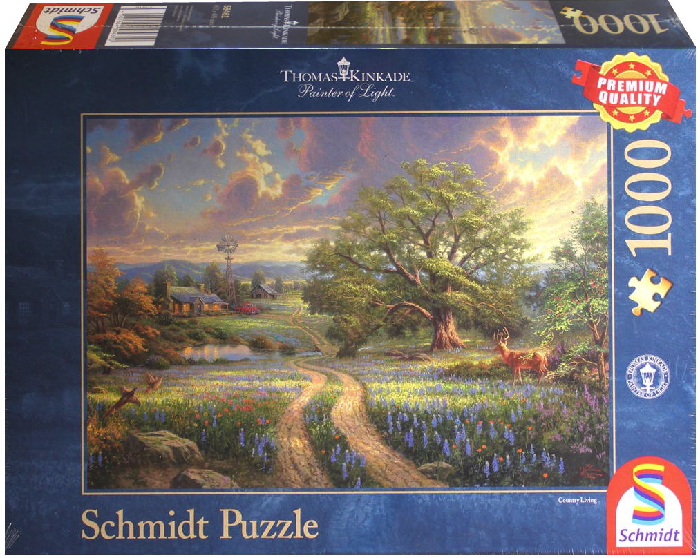 1000 Teile Schmidt Spiele Puzzle Thomas Kinkade Country Living 58461