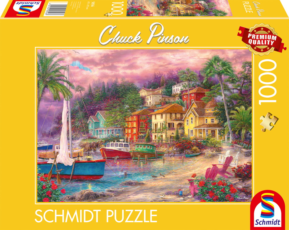 1000 Teile Schmidt Spiele Puzzle Chuck Pinson Küstenzauber 58556