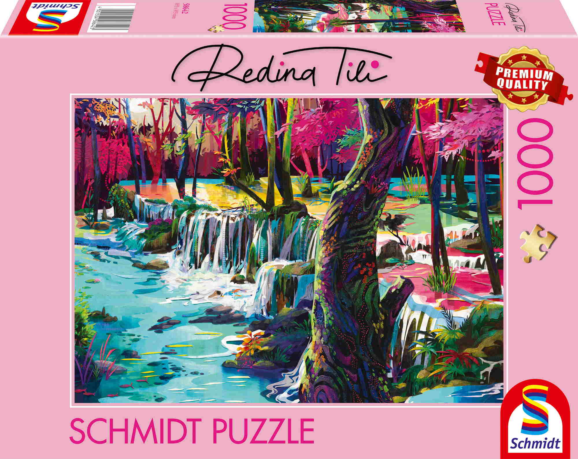 1000 Teile Schmidt Spiele Puzzle Redina Tili Pfad der Fantasie 58642
