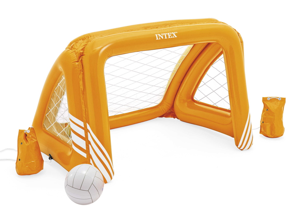 Intex Wasser Spielzeug Tor + Ball Fun Goals Game 124cm x 84cm x 76cm ab 6 Jahren 58507NP