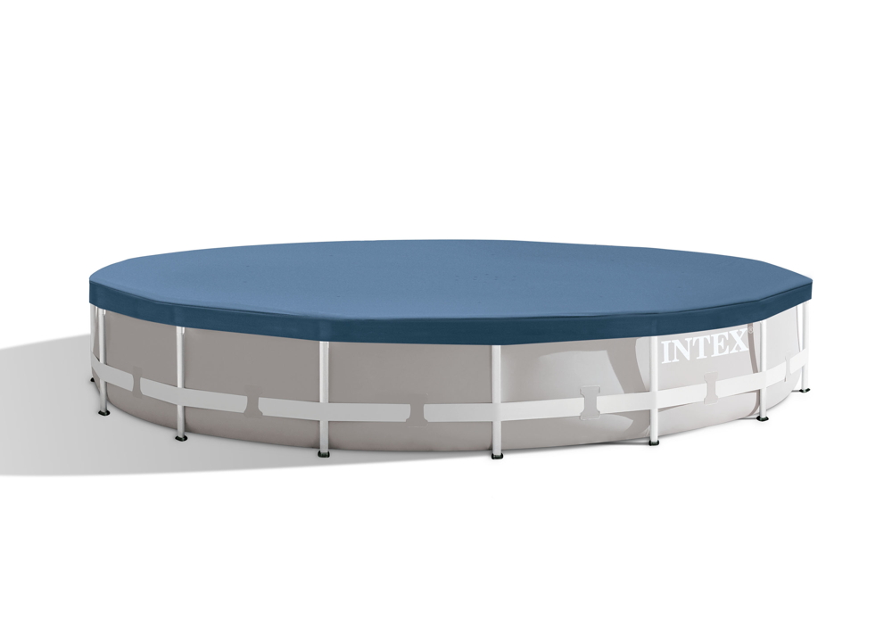 Intex Pool Abdeckplane rund f�r Frame-Pool � 457cm �berhang 25cm 28032