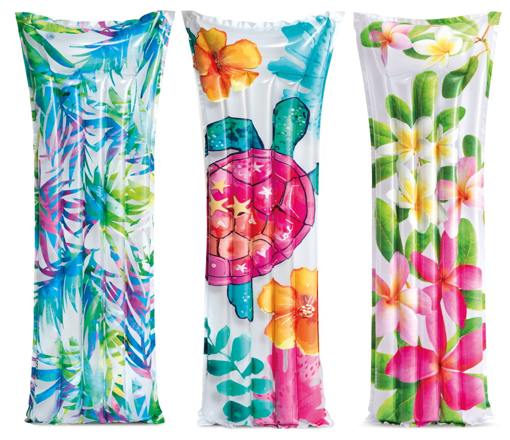 Intex Luftmatratze Fashion Mats 183cm x 69cm zuf�llige Auswahl 59720EU