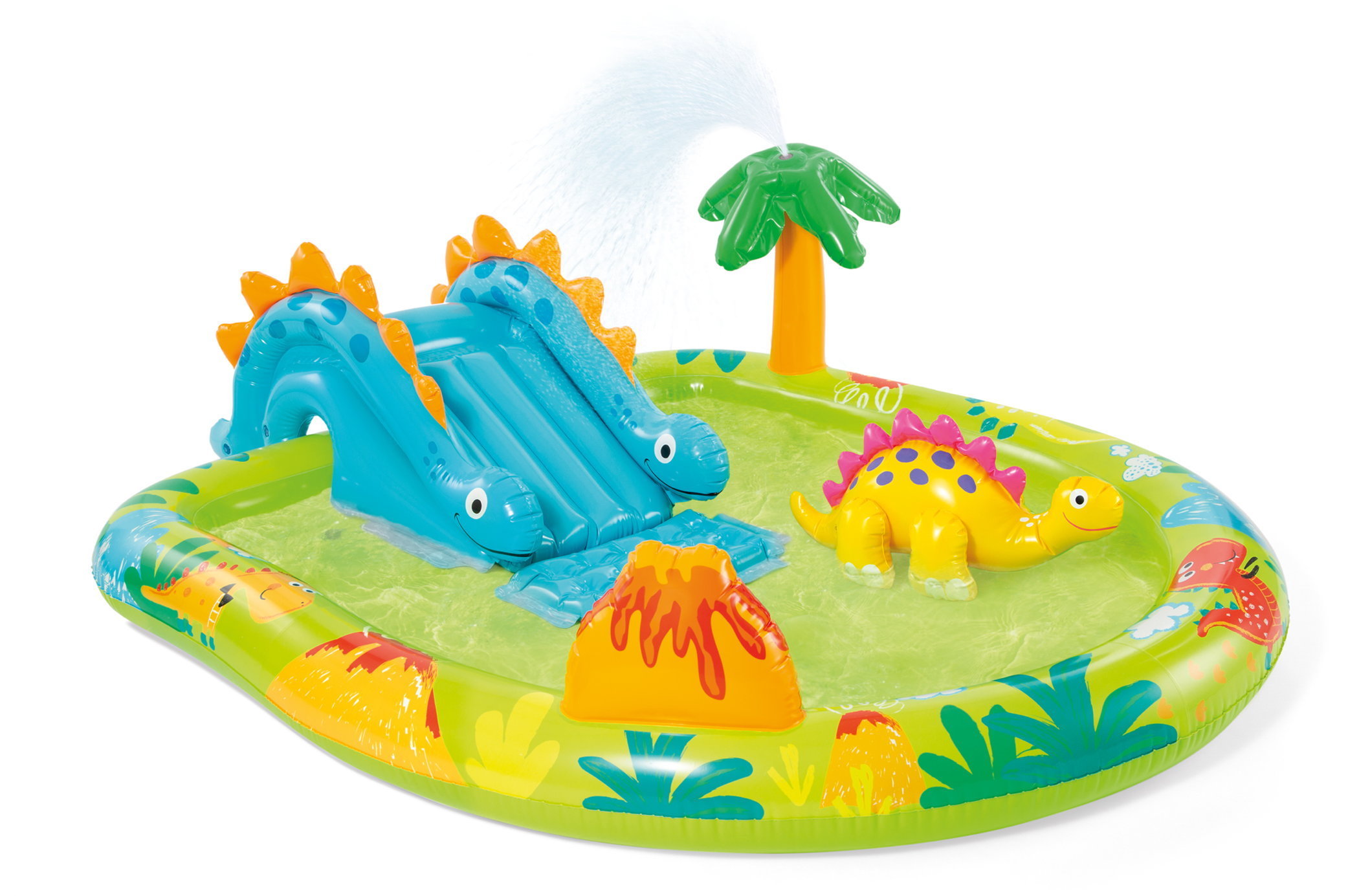 Intex Pool Little Play Center Dino 191cm x 152cm x 58cm 143 Liter ab 2 Jahren 57166NP