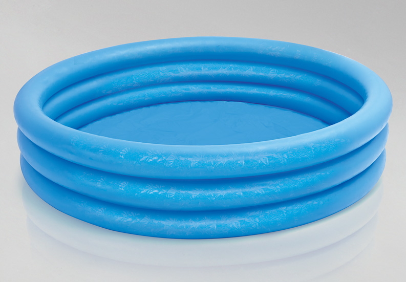 Intex Pool Crystal Blue Pool Ø 147cm x 33cm 330 Liter ab 2 Jahren 58426NP