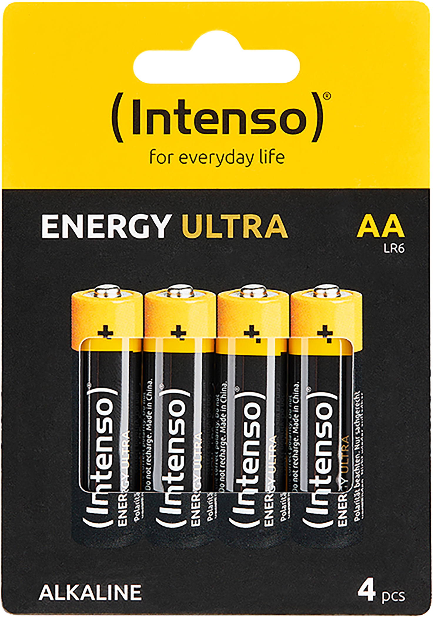 4 Intenso Energy Ultra AA / Mignon Alkaline Batterien im 4er Blister