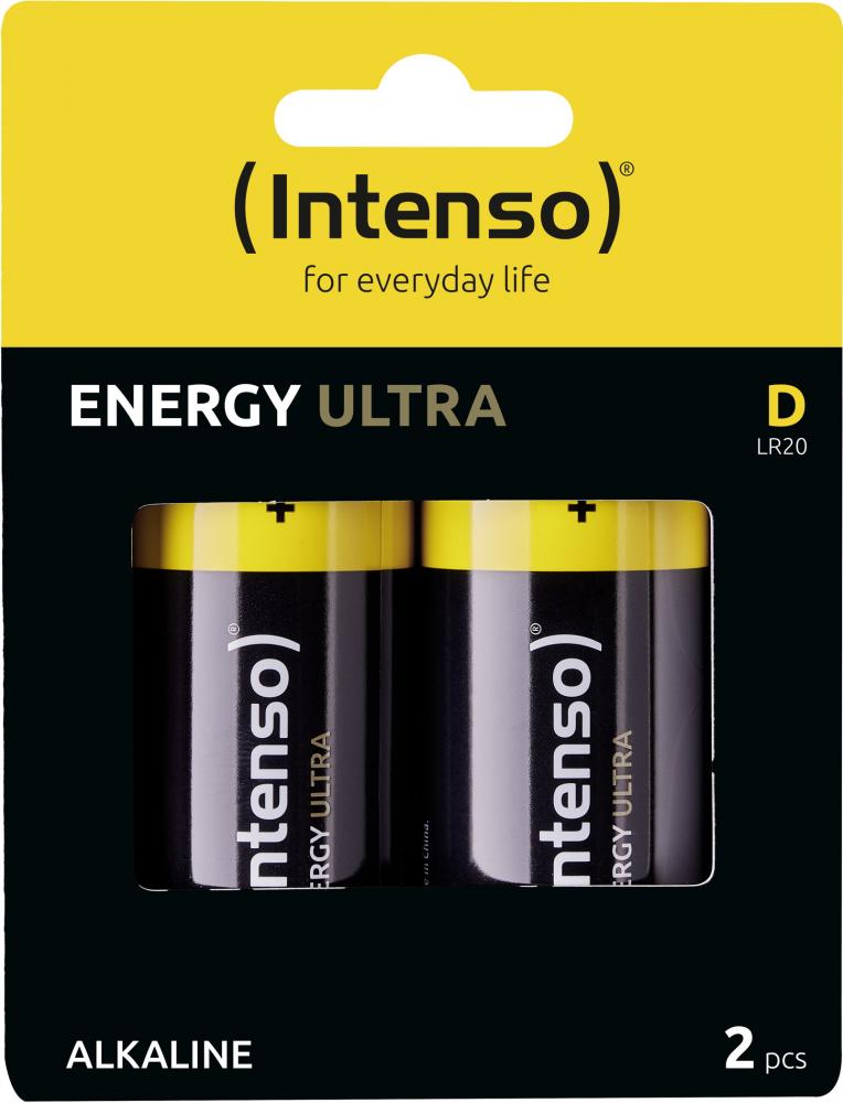 20 Intenso Energy Ultra D / Mono Alkaline Batterien im 2er Blister