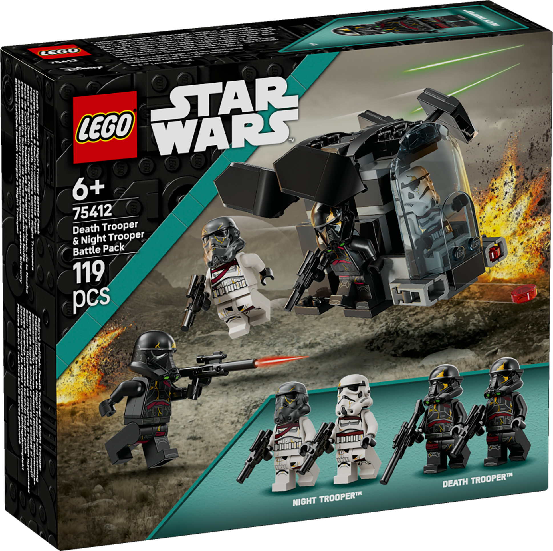 LEGO® Star Wars™ Todestruppler & Nachttruppler Battle Pack 119 Teile 75412