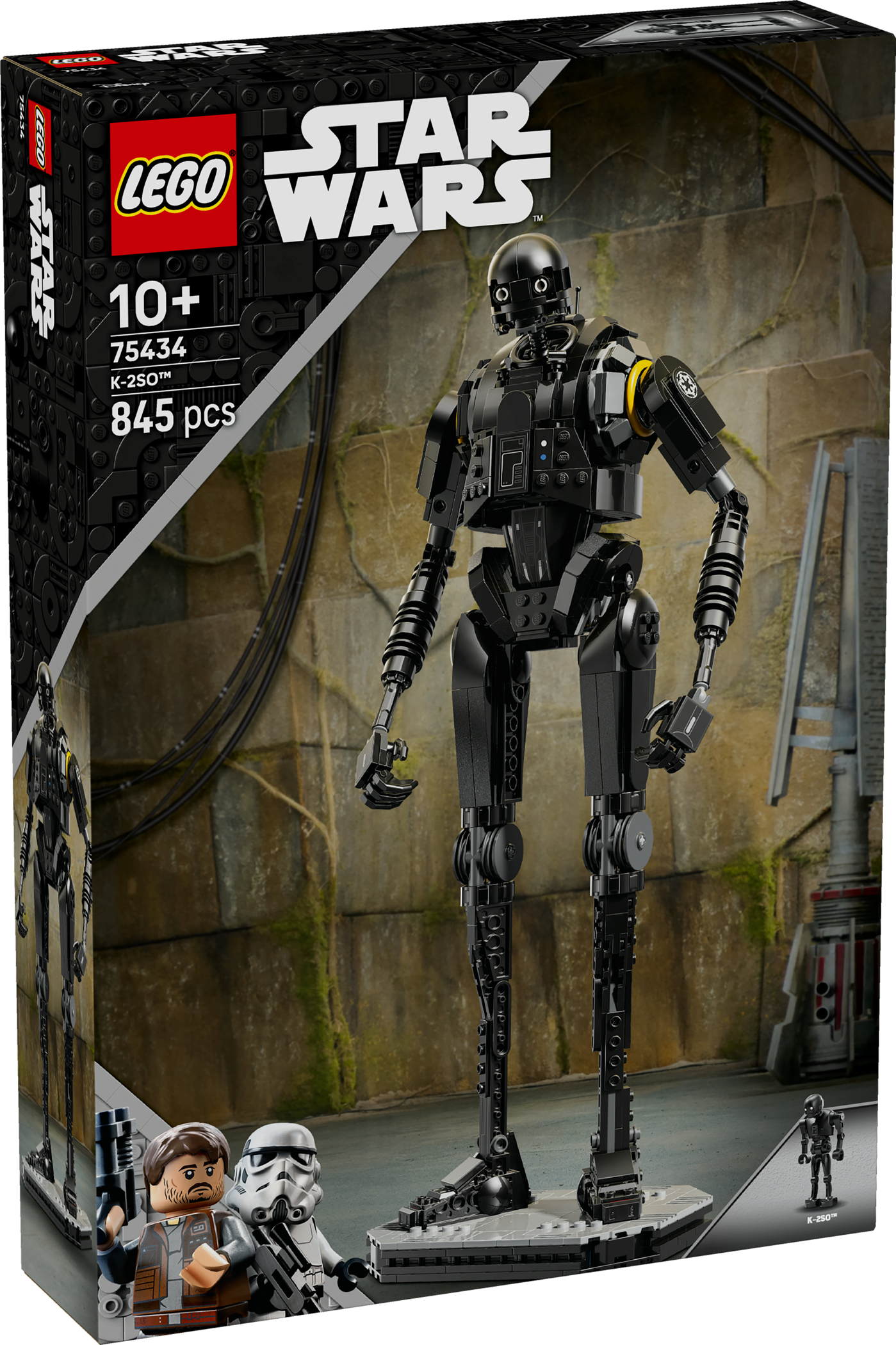 LEGO&reg; Star Wars&trade; Sicherheitsdroide K-2SO&trade; 845 Teile 75434