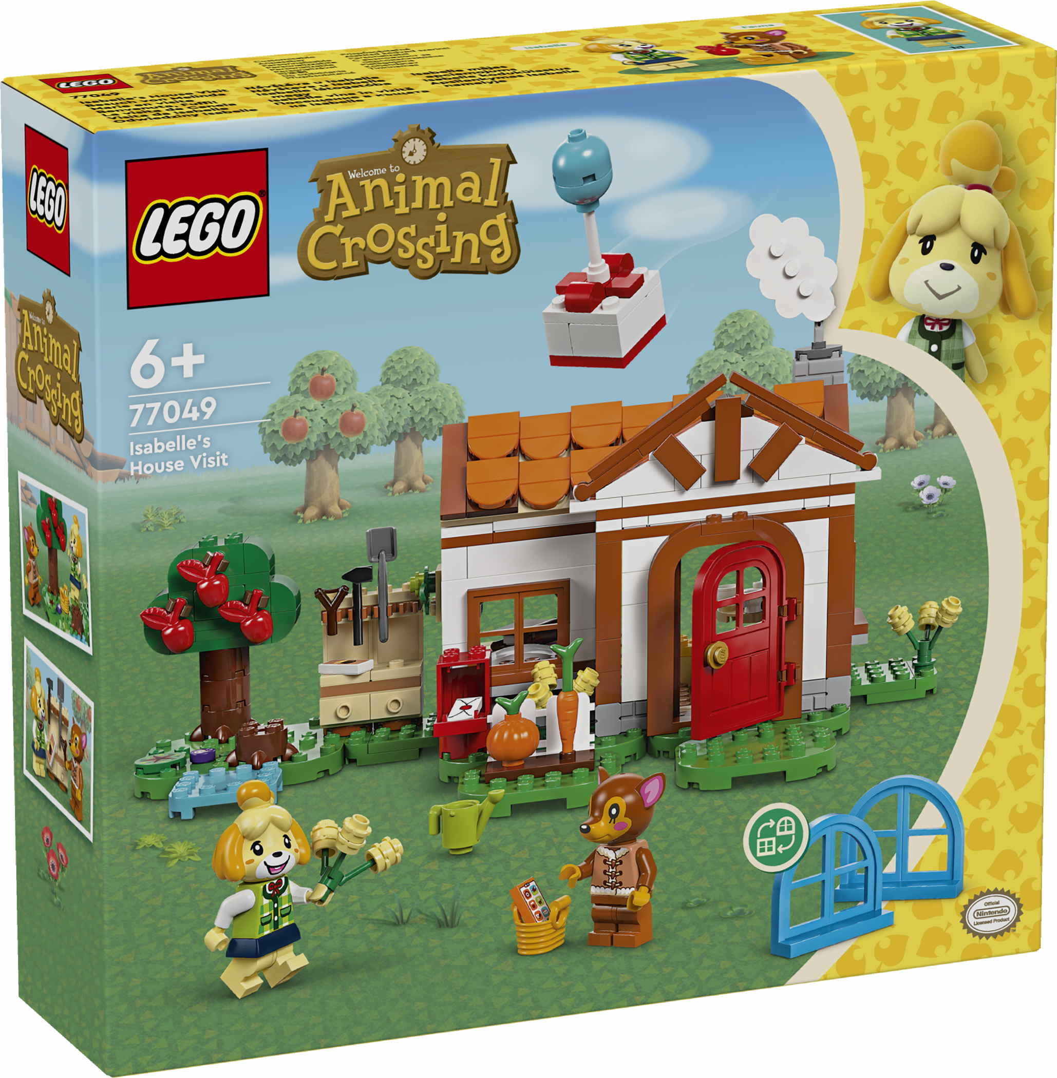 LEGO® Animal Crossing™ Besuch von Melinda 389 Teile 77049