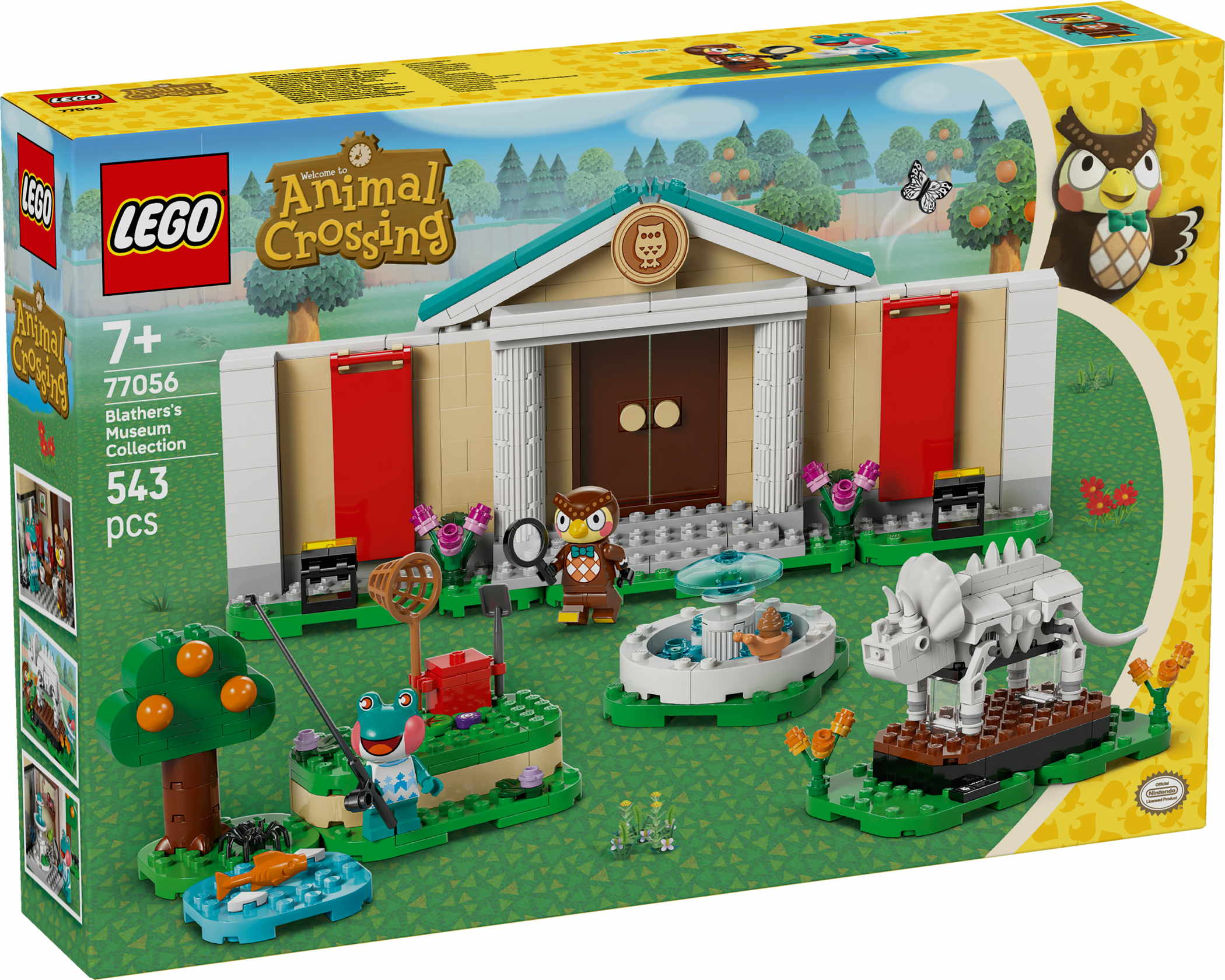 LEGO® Animal Crossing Eugens Museumssammlung 543 Teile 77056