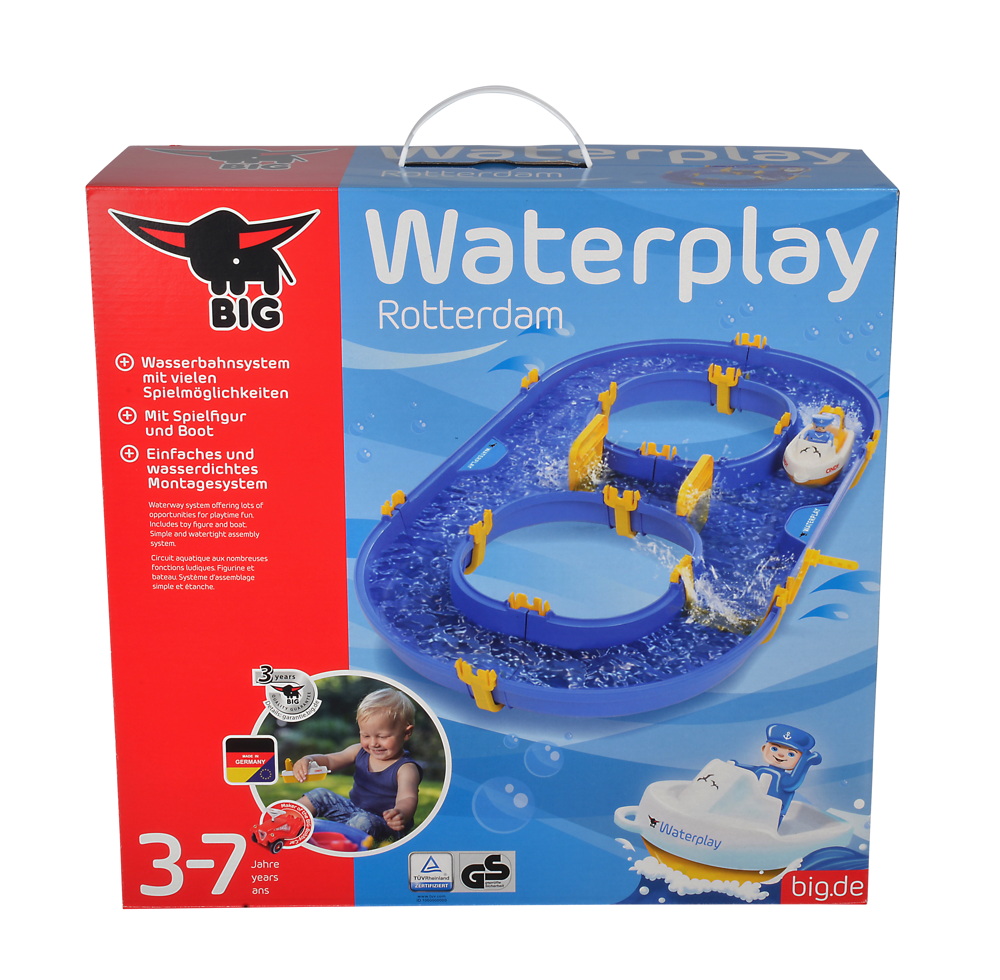BIG 800055102 Waterplay Rotterdam vízi pálya készlet BIG 800055102 Waterplay Rotterdam vízi pálya készlet