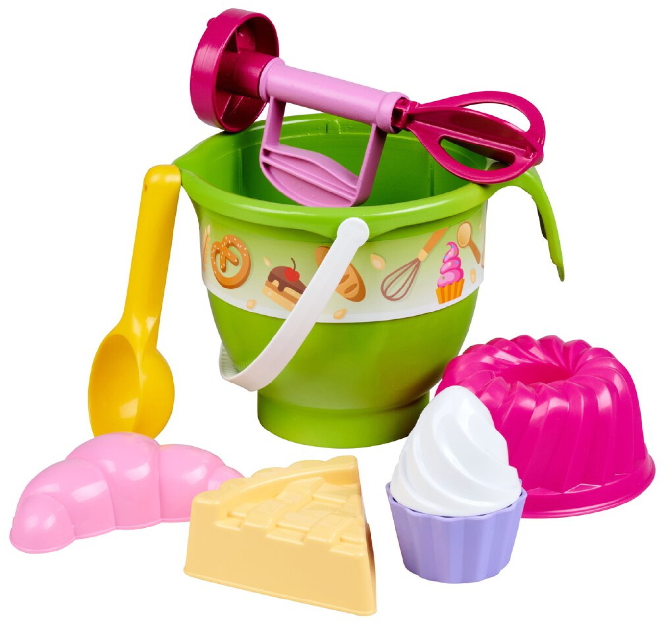 Simba Outdoor Spielzeug Sand & Strand Großes Backset Schüssel, Mixer… 107104776