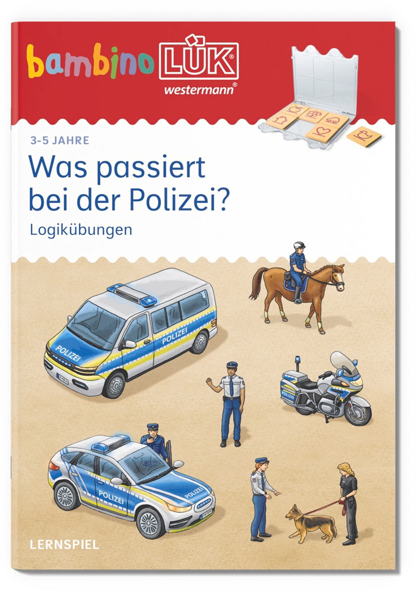 L�K bambinoL�K Buch Was passiert bei der Polizei ? ab 3 Jahren 247937