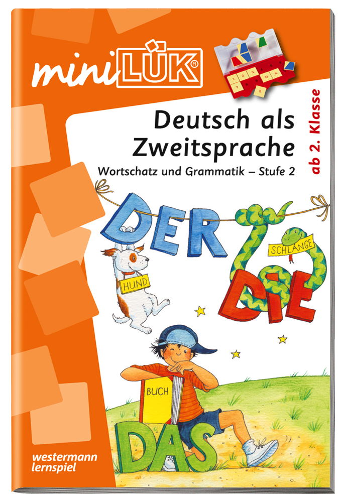LÜK miniLÜK Buch Deutsch als Zweitsprache 2 ab 6 Jahren 4132