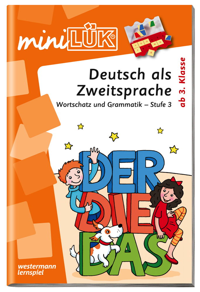 LÜK miniLÜK Buch Deutsch als Zweitsprache 3 ab 8 Jahren 4133