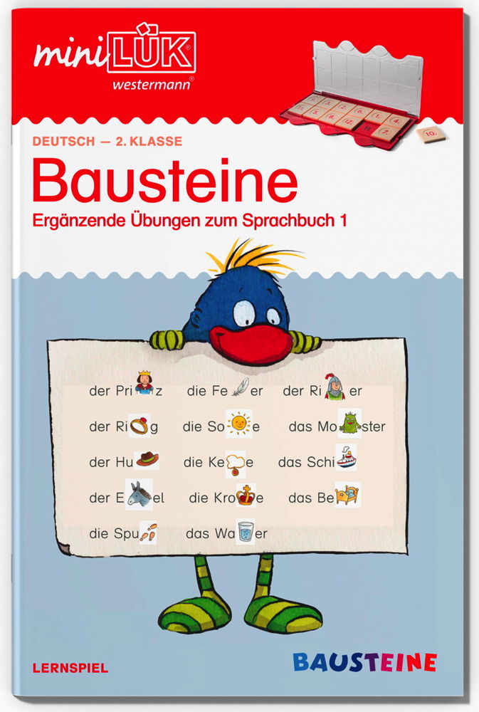 LÜK miniLÜK Buch Bausteine Teil 1 2. Klasse ab 7 Jahren 4246