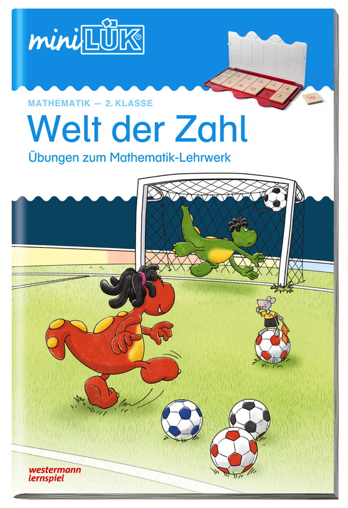LÜK miniLÜK Buch Welt der Zahl 2. Klasse ab 7 Jahren 4252