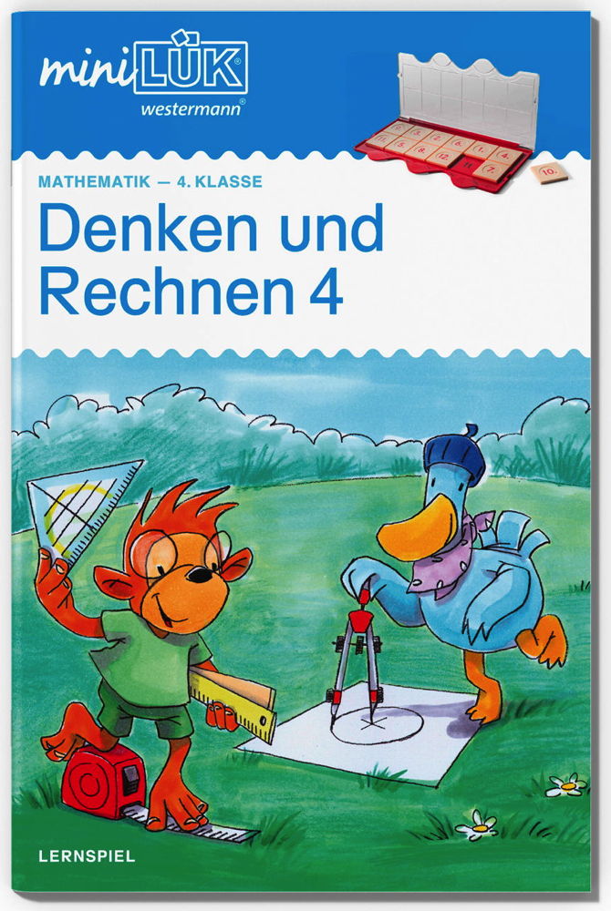 LÜK miniLÜK Buch Denken und Rechnen 4. Klasse ab 9 Jahren 4275