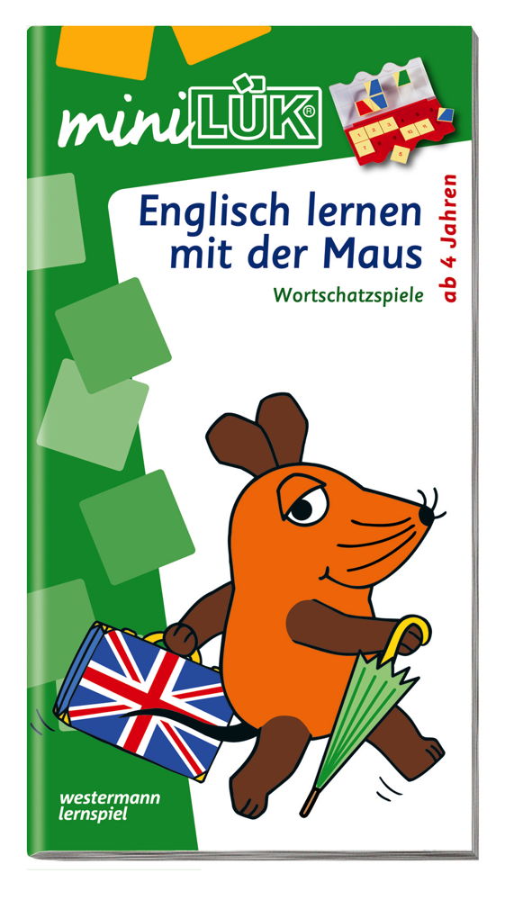 LK miniLK Buch Englisch lernen mit der Maus ab 4 Jahren 4517