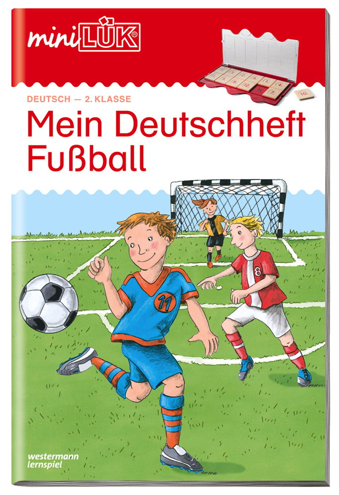 LÜK miniLÜK Buch Mein Deutschheft Fußball 2. Klasse ab 7 Jahren 4566