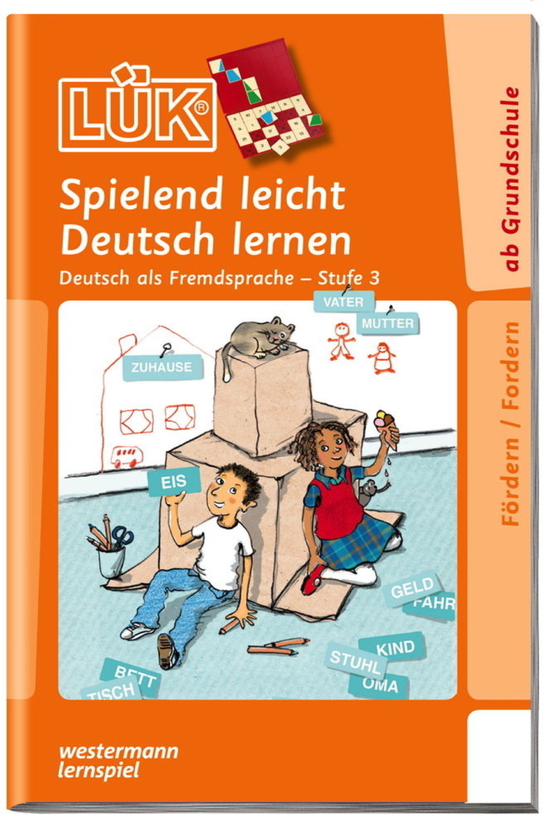 LÜK Buch Spielend leicht Deutsch lernen Stufe 3 ab 6 Jahren 4713