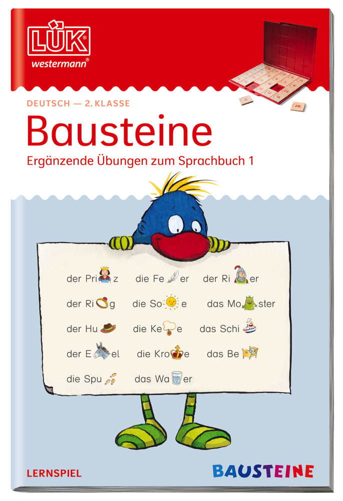 LÜK Buch Deutsch Bausteine Ergänzende Übungen zum Sprachbuch 1 ab 7 Jahren 4846