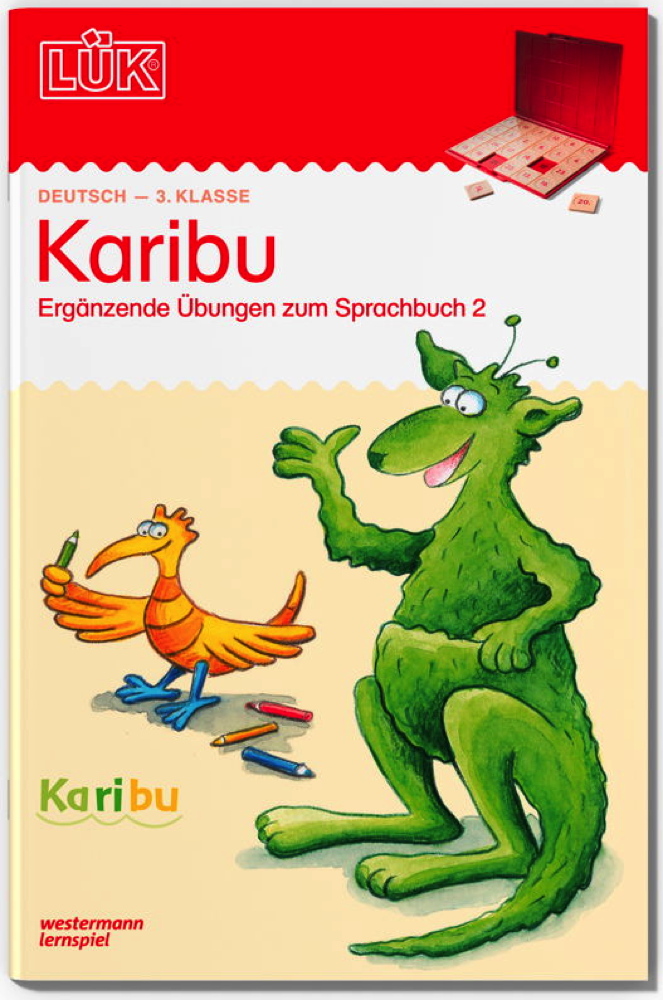 LÜK Buch Karibu - 3. Klasse Ergänzende Übungen zum Sprachbuch 2 ab 8 Jahren 4883
