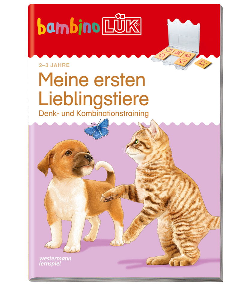 LÜK bambinoLÜK Buch Meine ersten Lieblingstiere ab 2 Jahren 7676