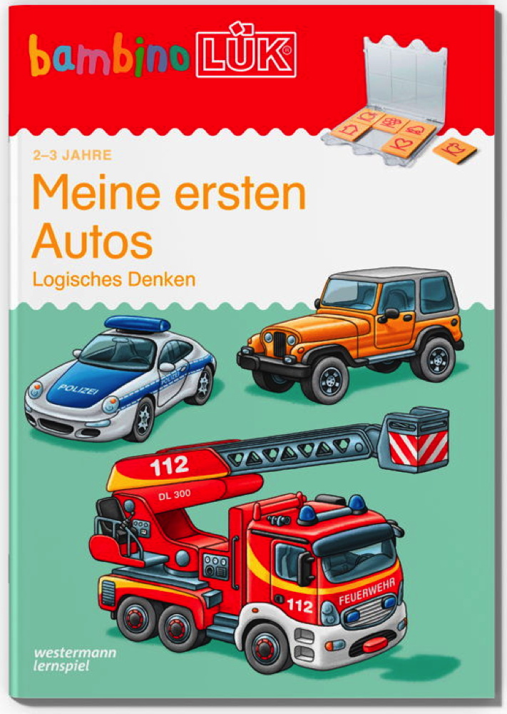 LÜK bambinoLÜK Buch Meine ersten Autos Logisches Denken ab 2 Jahren 7678