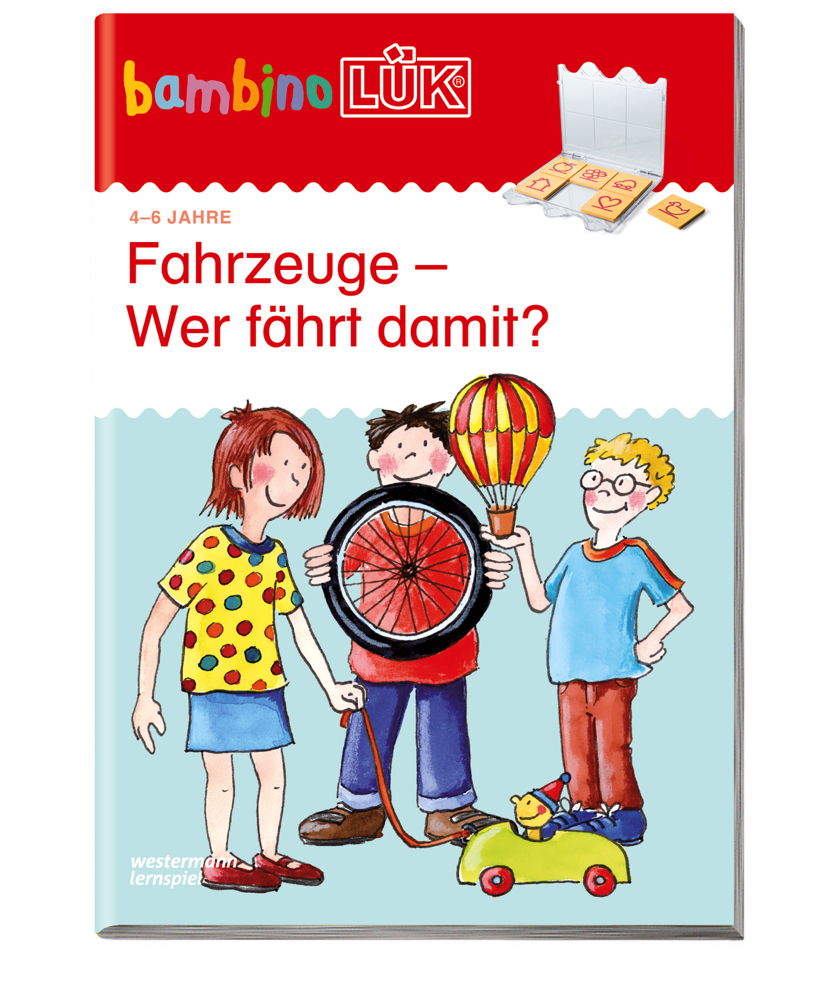 LÜK bambinoLÜK Buch Fahrzeuge - Wer fährt damit? ab 4 Jahren 7882